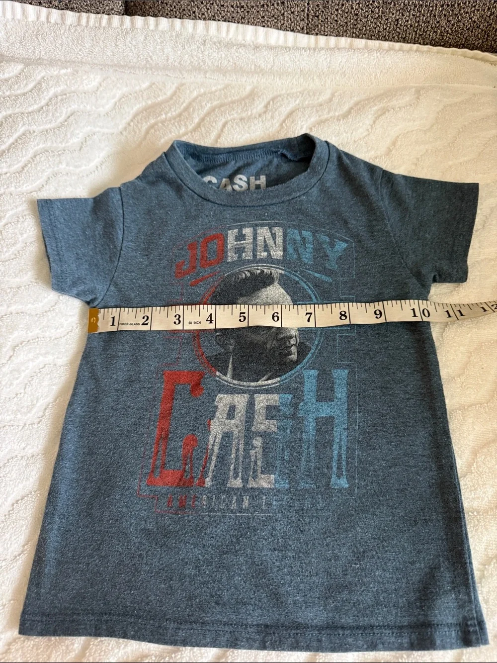 Kids Blue Johnny Cash Graphic Tee